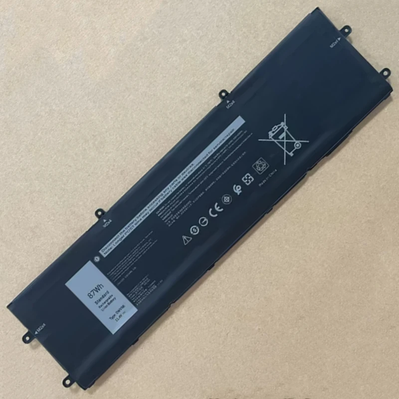 For Dell Inspiron 16 7620 DWVRR 817GN Battery For Alienware X15 X17 R1 R2 ALWX15 ALWX17 P48E001 P48E002 P111F001 P111F003 P119F