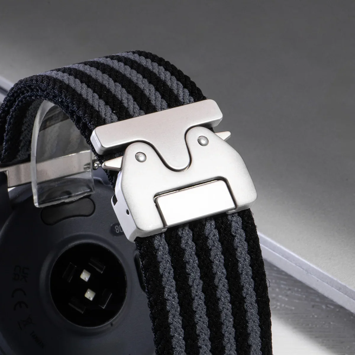 22 مللي متر النايلون مضفر شريط مرن لساعة هواوي GT4 5 برو 46 مللي متر الرياضة حزام لهواوي GT5 Amazfit التوازن GTR 4/3 47 مللي متر سوار