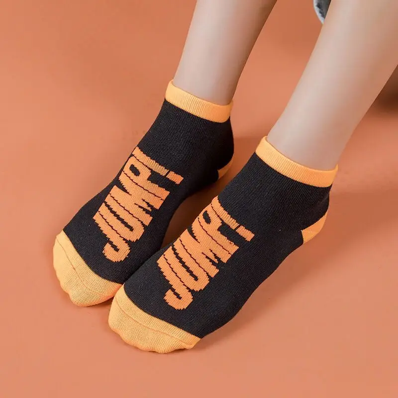 New Men Kids Socks Anti-Slip Floor Socks For Men Children Non-slip Floor Socks Boy and Girl Home Socks Ankle Thick Socks