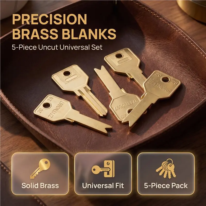 Hot Sale-5PC Customized Universal Key Blank Key Uncut For Mul-T-Lock 206 Residential Key Blank .
