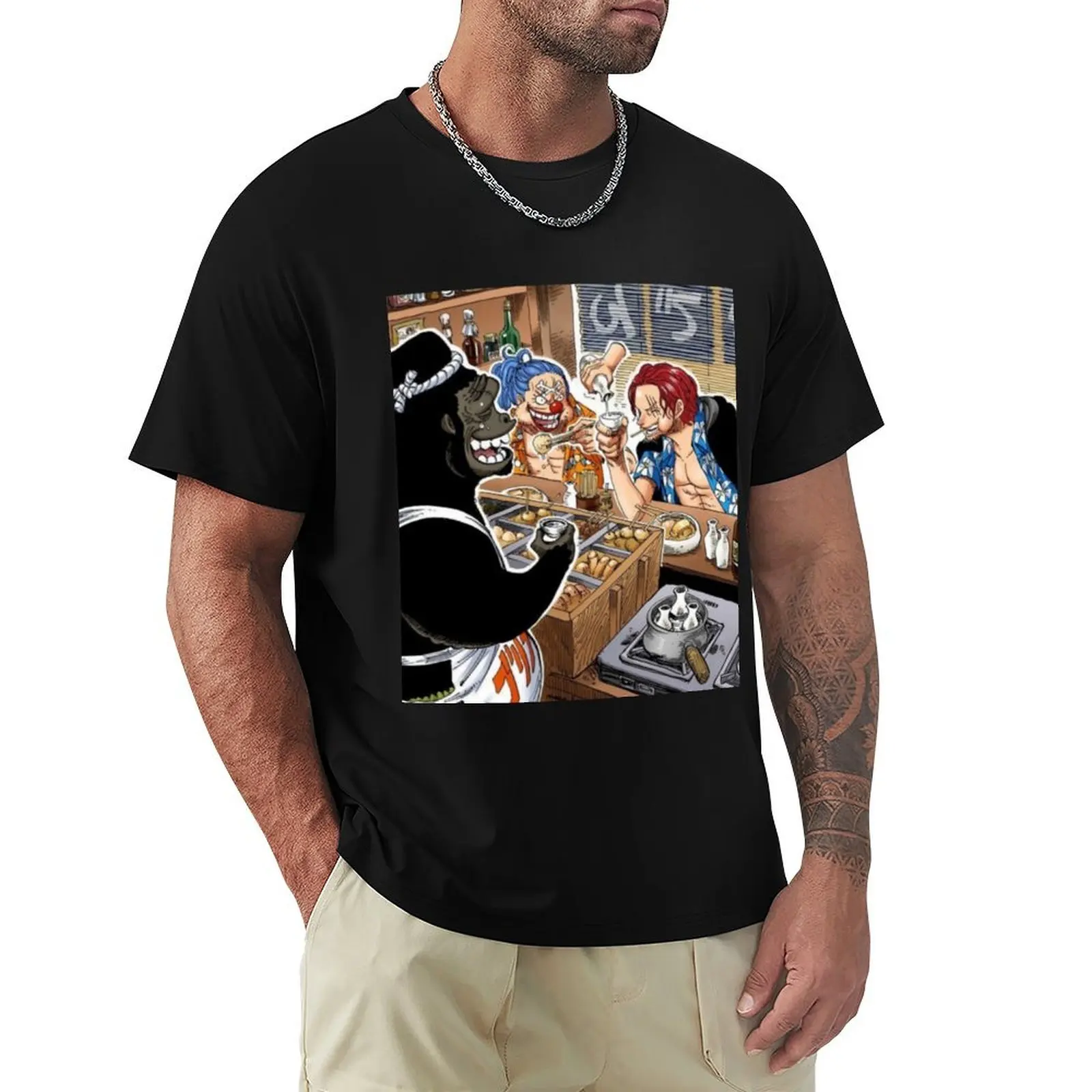 

Shanks & Buggy T-Shirt new gifts and t-shirts anime stuff mens cotton t shirts