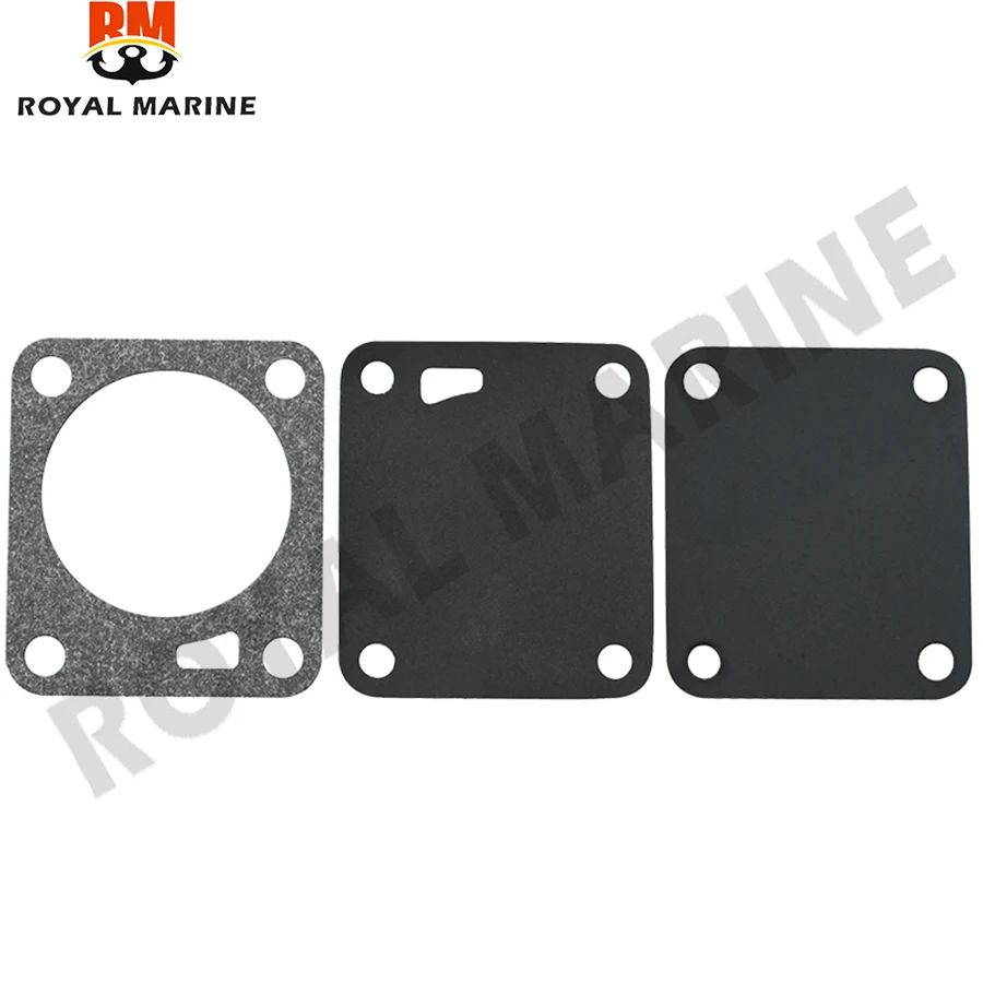 3C8-04028 3C8-04005 3C8-04018 Pump Cover Gasket Kit For Tohatsu Nissan Outboard Motor M9.9-18HP Diaphragm Boat Engine Parts