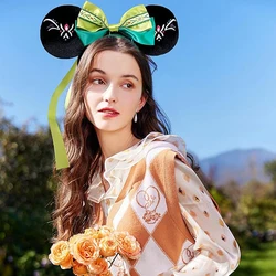 Disney Mickey Mouse Ear Headband New February Pirate Cartoon EARS COSTUME Headband Cosplay Plush Adult/Kids Headband Gift