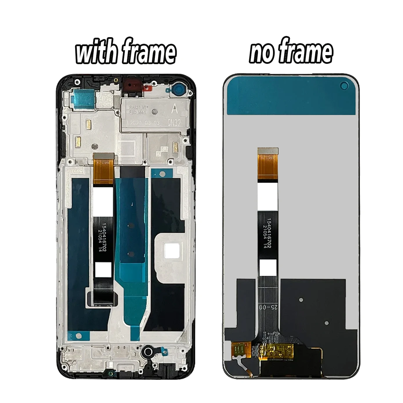 100% Tested 6.5\'\' Original For Realme 8 5G LCD RMX3241 Display Touch Screen For Realme 8 5G LCD With Frame Digitizer Assembly