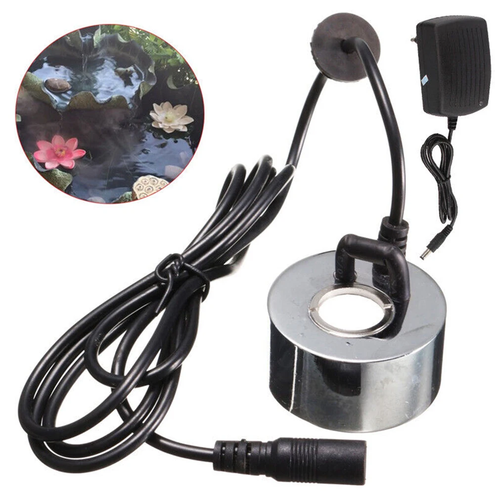 

Увлажнитель-небулайзер 24В для фонтанов и прудов с автоматическим отключением подачи воды