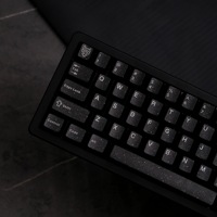 WOB Keycaps Cherry Profile ABS Aifei Double Shot 114 Keys Split Alice Ansi Layout Black Flash Key Caps For Wooting A75 Hi75