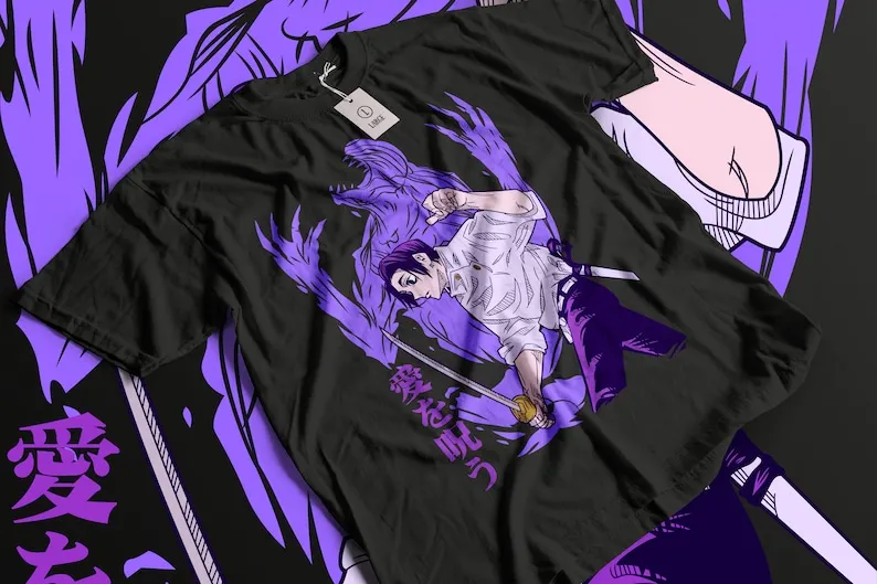 

Anime retro T-shirt, 100% cotton, all sizes for men and women Comic lovers