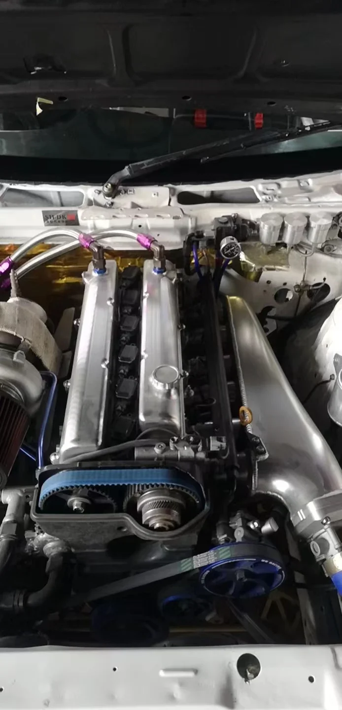Modified for Toyota 2JZGTE with VVTI Racing Drift Competitive Aluminum Alloy CNC Valve Chamber Cover Cover