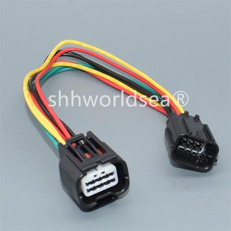 

1Set 8 Pin 7282-2148-30 7283-2148 Auto Headlight Socket Automotive Radar Cable Connector Waterproof Plug For Honda