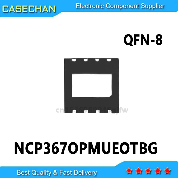 2 piezas, NCP367OPMUEOTBG, NCP367, QFN-8