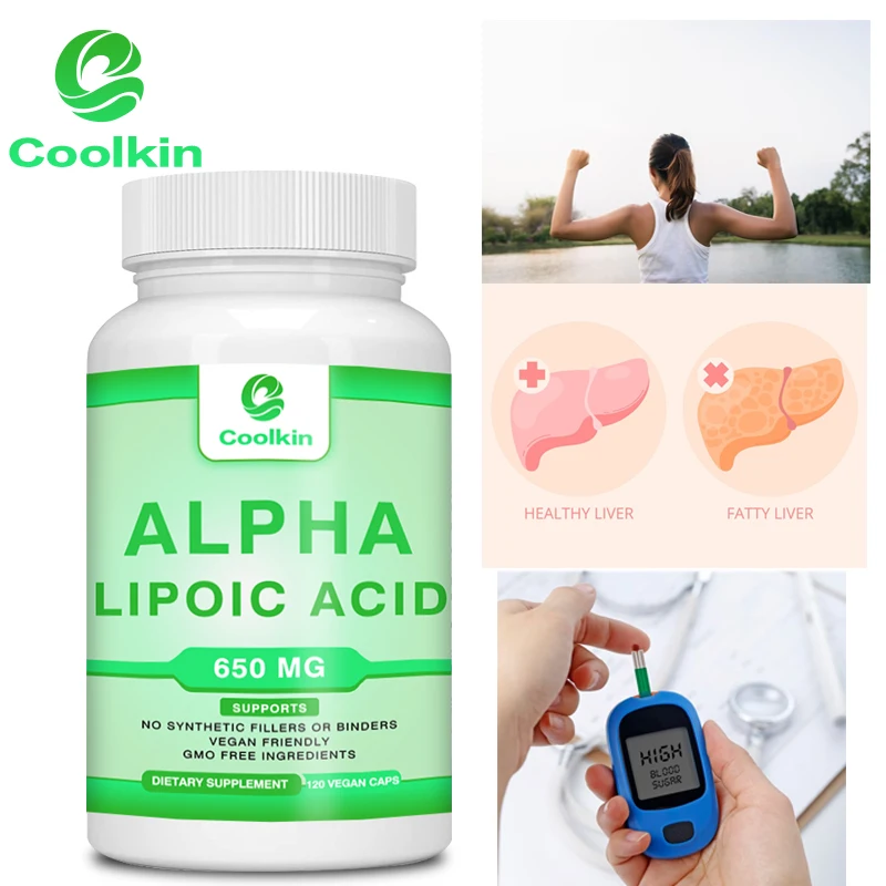 Alpha Lipoic Acid - Anti-aging, Support Cellular Energy, Supports Brain and Nerve Health, Improves Cognitive Function,Metabolism