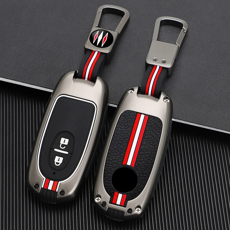 Zinc Alloy car key cover case skin protect keychain for SUZUKI Swift Sport SX4 SCORSS grand vitara Wagon R stingray