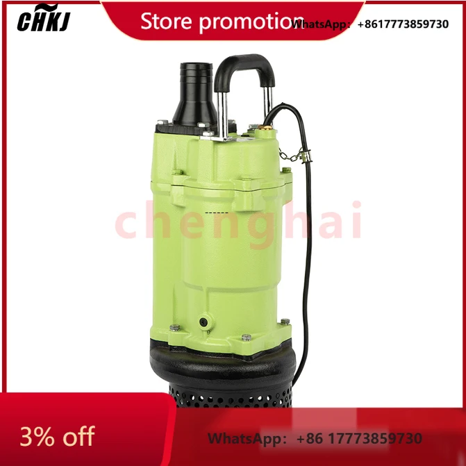

CHKJ-2025NEWSuction Sump High Lift Vertical Electric Sea Water Centrifugal Pump Dewatering Submersible Drainage Pump