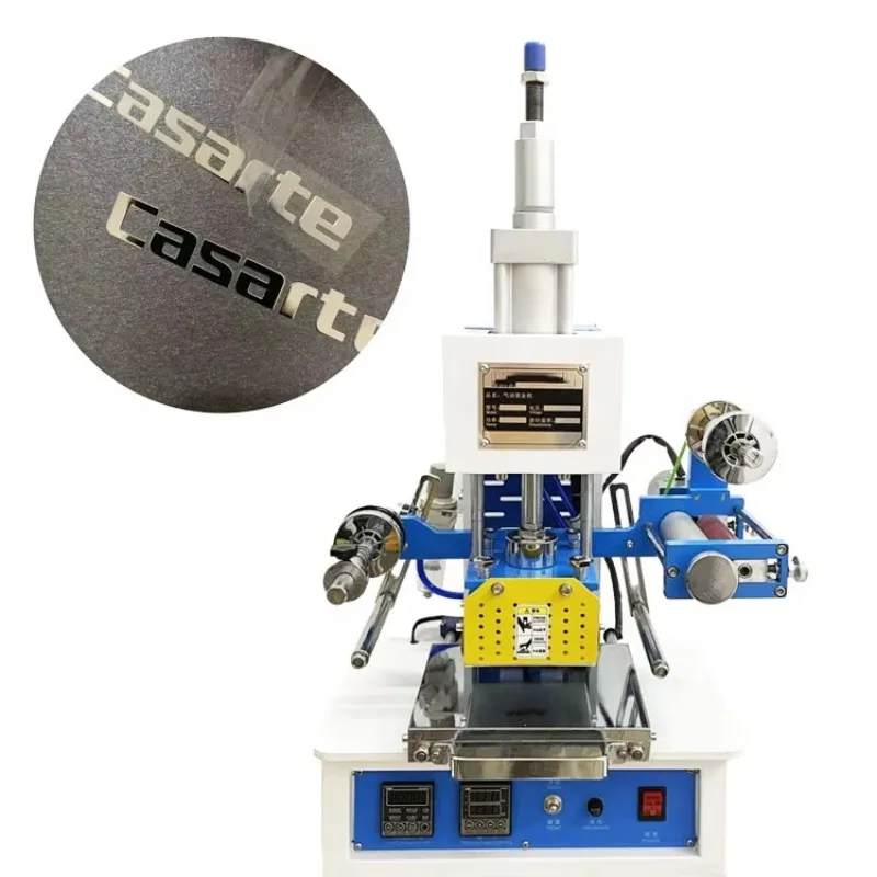 آلة ختم الرقائق الساخنة الرقمية الهوائية للورق