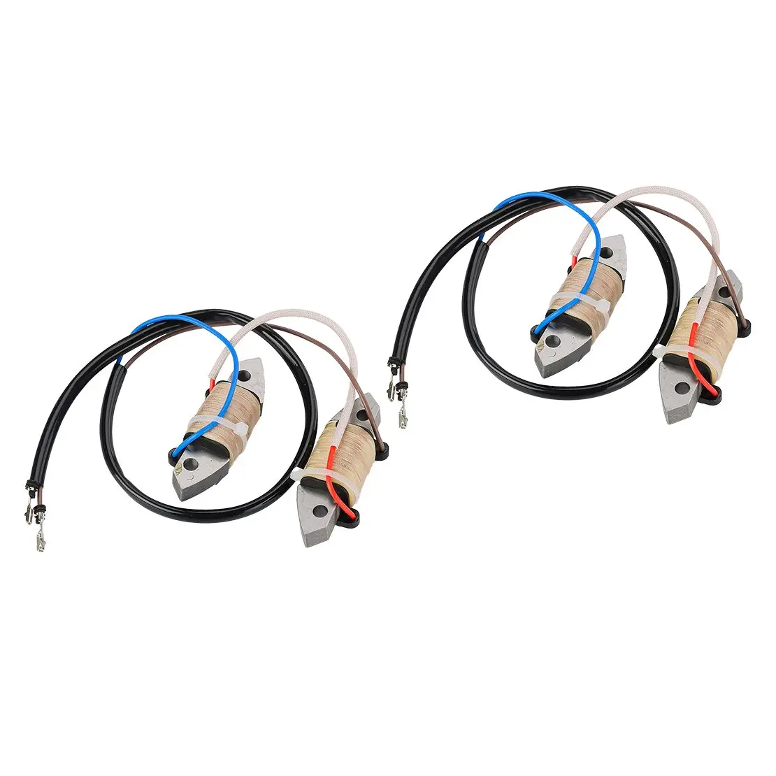 

66T-85520-00 66T-85520 66T-85520-00-00 2 шт. катушка заряда лодки в сборе, подходит для подвесного 2-тактного двигателя Yamaha 40HP T40 E40 40X M