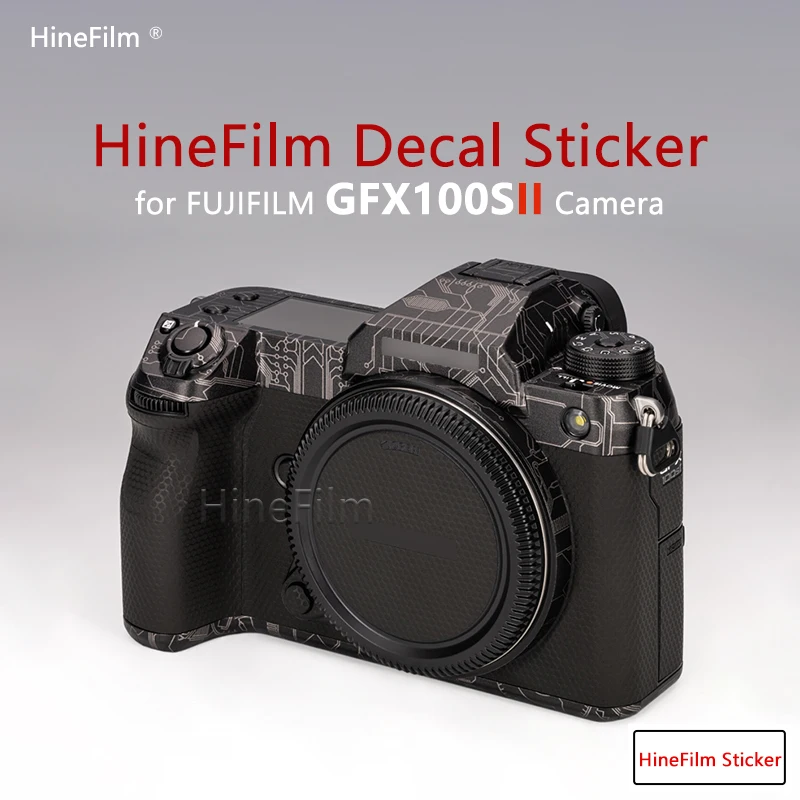 

Hinefilm Skin for Fuji GFX100SII Camera Sticker GFX100S2 Skin for Fujifilm GFX100S II camera Sticker GFX 100SII Decal Skin