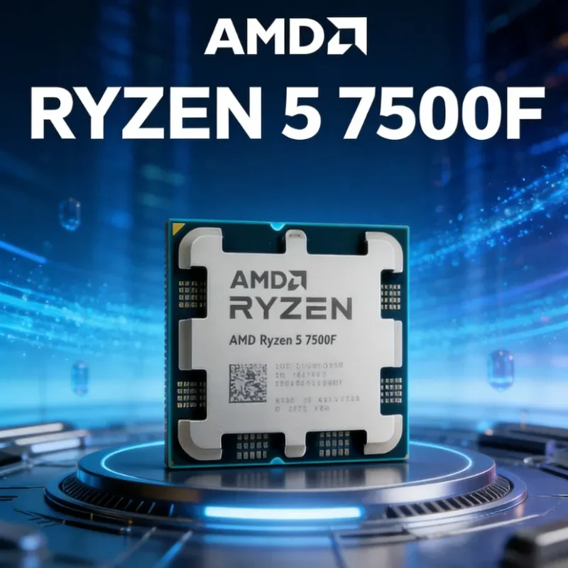 

AMD Ryzen 5 7500F R5 7500F Desktop Gaming CPU Processor 5nm 6 Cores 12 Threads 3.7GHz 32MB L3 Cache AM5 DDR5 65W No Cooler