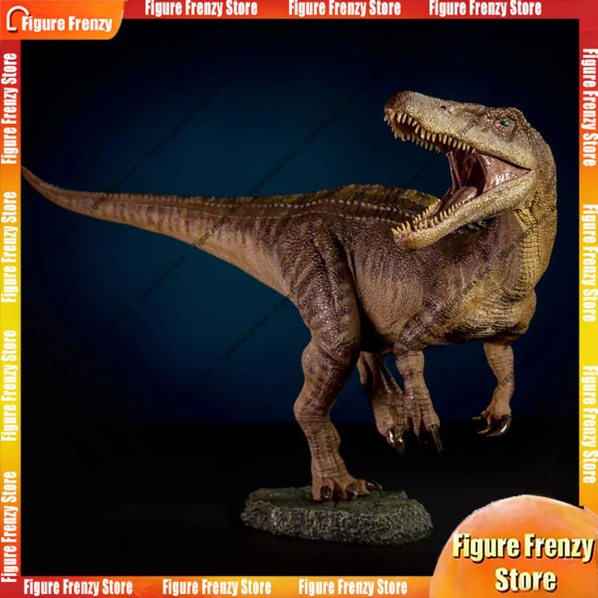 Spot SaleJurassic Nanmu Baryonyx Santiago Calypso dinosaur toy boy animal doll hand molin Stock