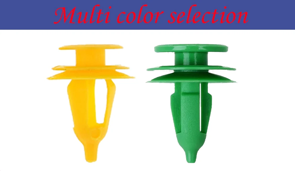 50 Stück Autotürverkleidung Zierbefestigungen Clip Kunststoff grüne Clips 6503204 für Chrysler WJ Für Jeep Grand Cherokee Auto Fastener Clips – Detail 6
