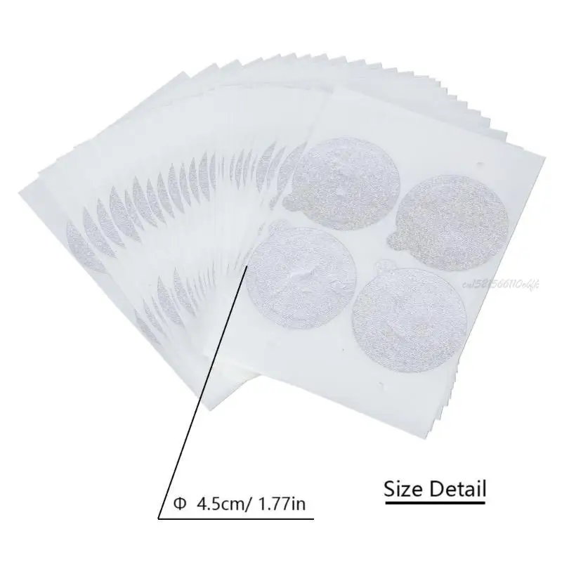 27RB 45 مم قرون القهوة ملصقات القهوة سدادات الألومنيوم رقائق نقود القهوة غطاء