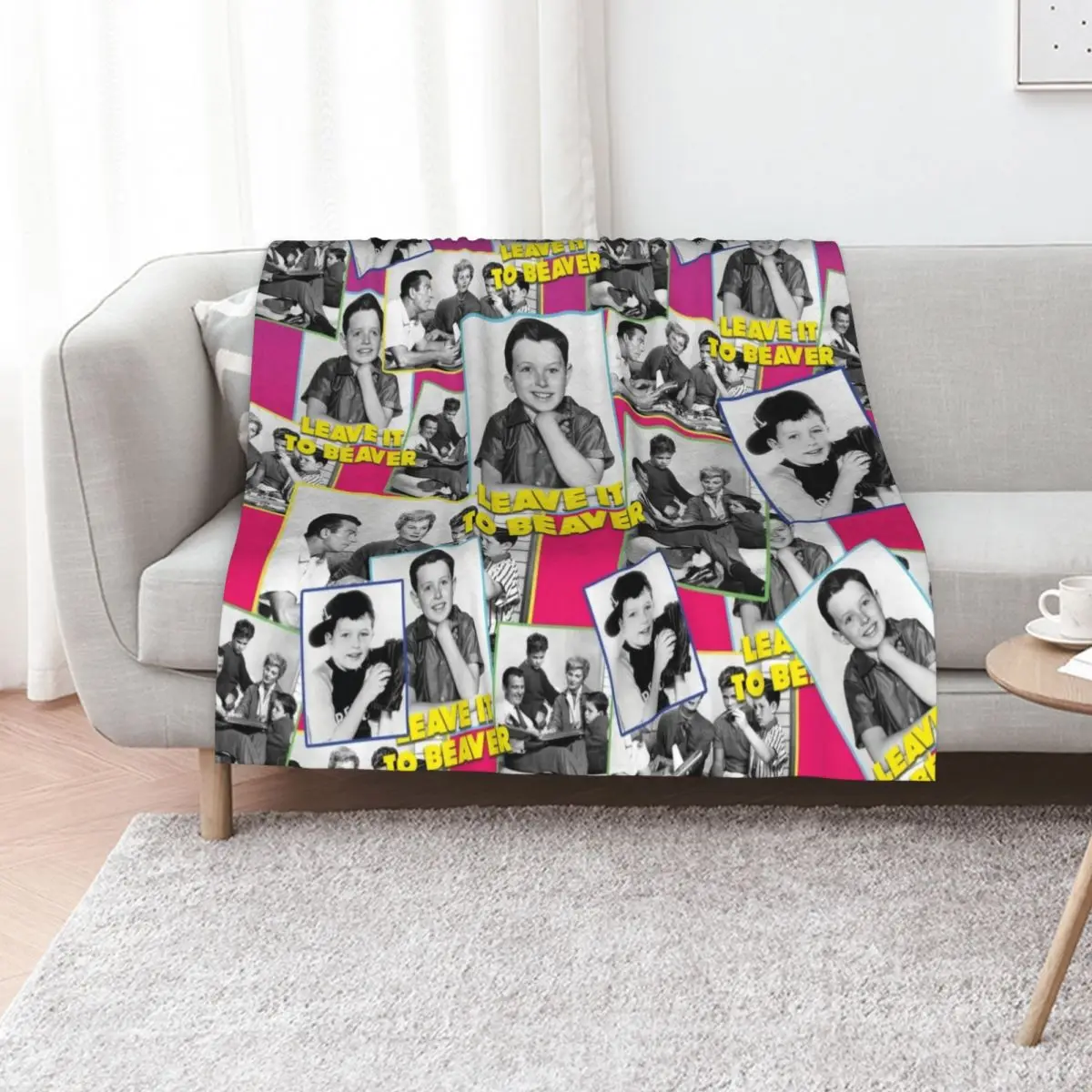 Leave it to beaver, series Throw Blanket warm for winter Blankets For Bed Blankets For Baby Softest Soft Big Sofa Throw Blankets