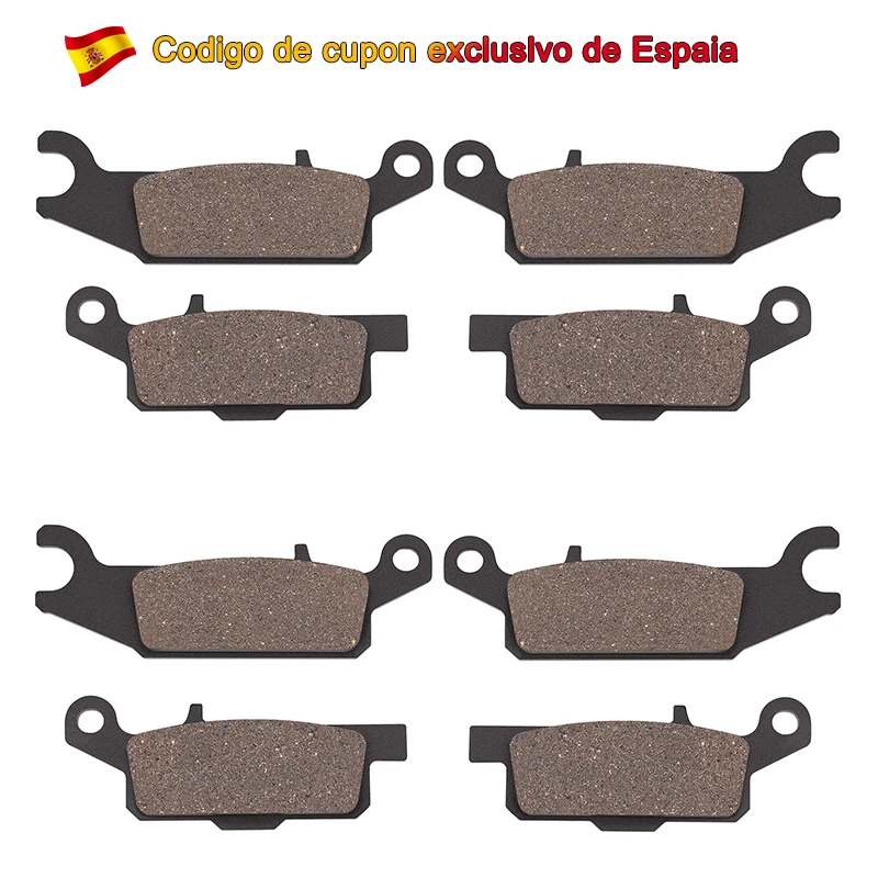 Pastillas de freno delanteras y traseras para motocicleta, para YAMAHA YFM550 YFM700 Grizzly Auto Fi 4x4 EPS Edición especial 4WD Hunter YFM 550 700