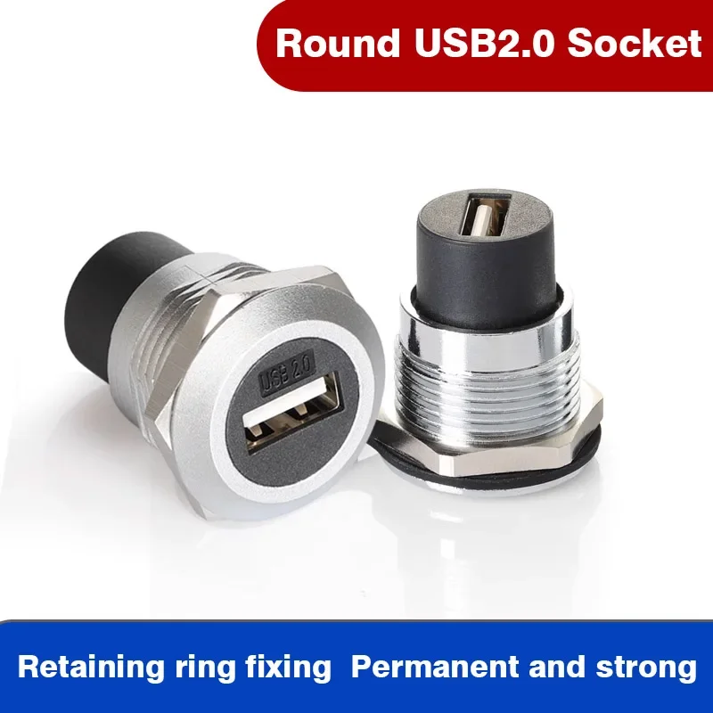 USB 2.0 USB 3.0 RJ45 TYPE-C موصل أنثى إلى أنثى شفة المقبس وحدة 6U اتصالات مطلية بالذهب نقل مستقر