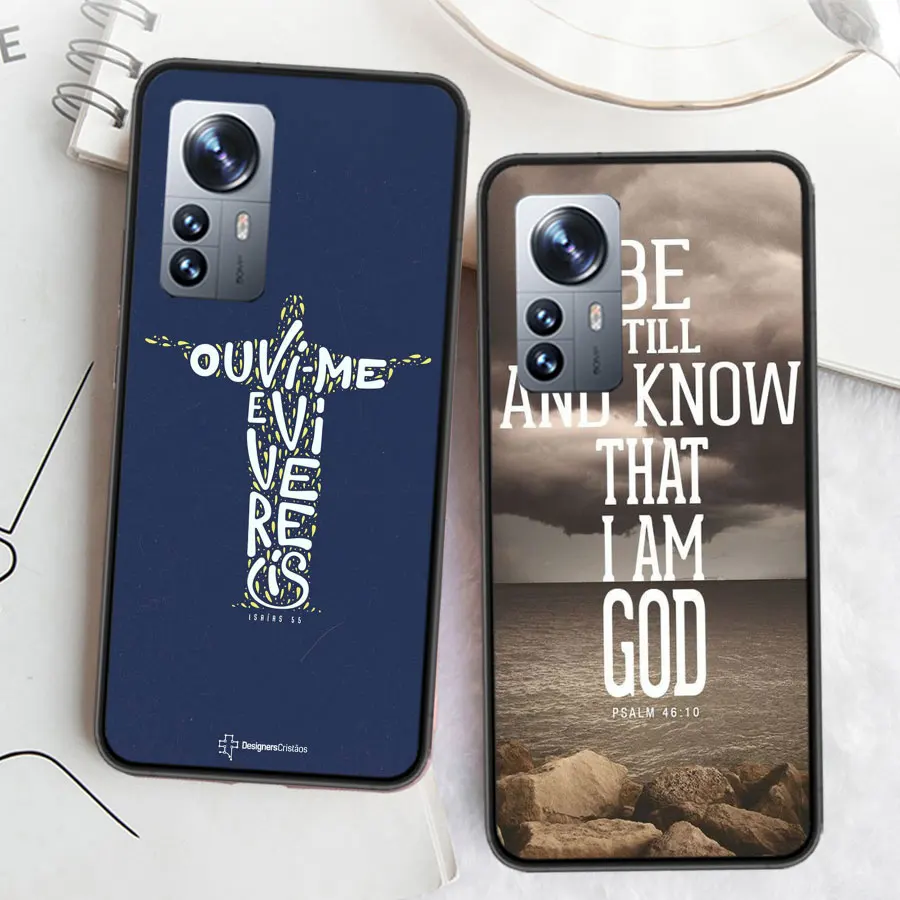 God Jesus Pray Phone Case For Xiaomi Mi 13 12 11T 10T 12T Pro 12X 11i 11 Ultra 10 Lite 5G 9 8 6X 5X A1 A2 Cover Capa Coque Funda