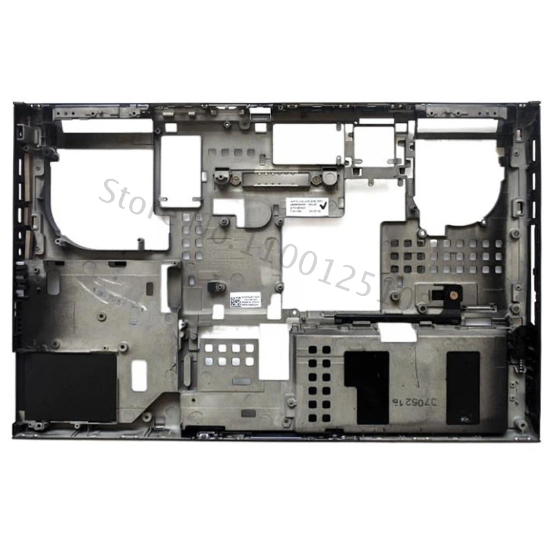 حافظة قاعدة سفلية للكمبيوتر المحمول طراز M6700 من Dell ، غطاء علوي خلفي LCD ، استبدال الغطاء الخلفي العلوي من Palmrest ، غطاء C D ، بني ، جديد