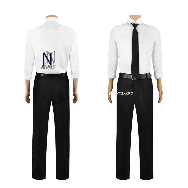 Chainsaw Man Denji Cosplay Set Men - Wig, Public Safety & SAFHunter Outfits, Ideal for Halloween mb.3