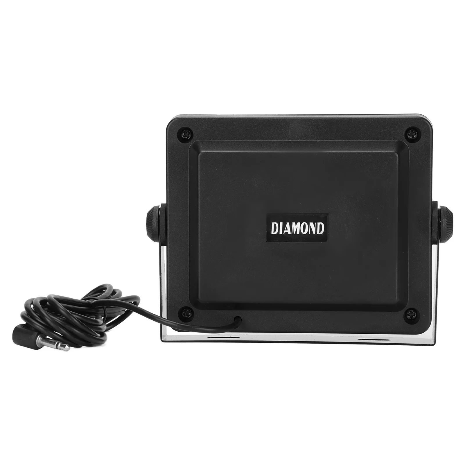 Altavoz de radio para coche, sonido claro y estable, altavoz de comunicaciones externas con base para Yaesu, Kenwood, ICOM
