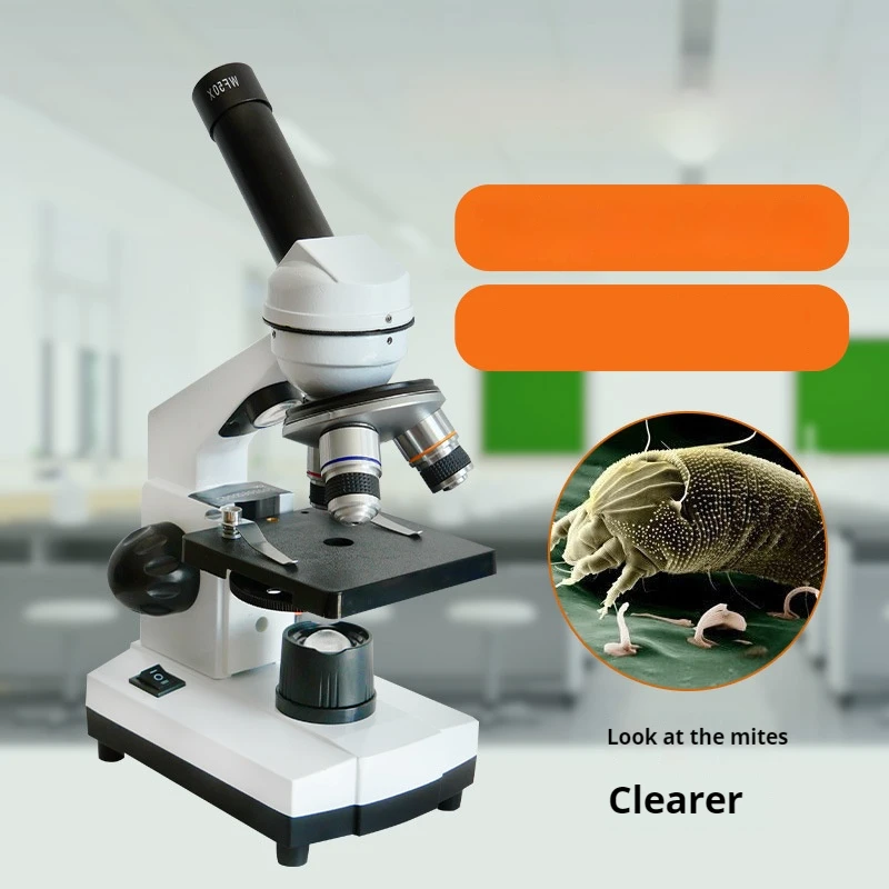 Professional Microscope Children's Optics and Biological Science Experiment
