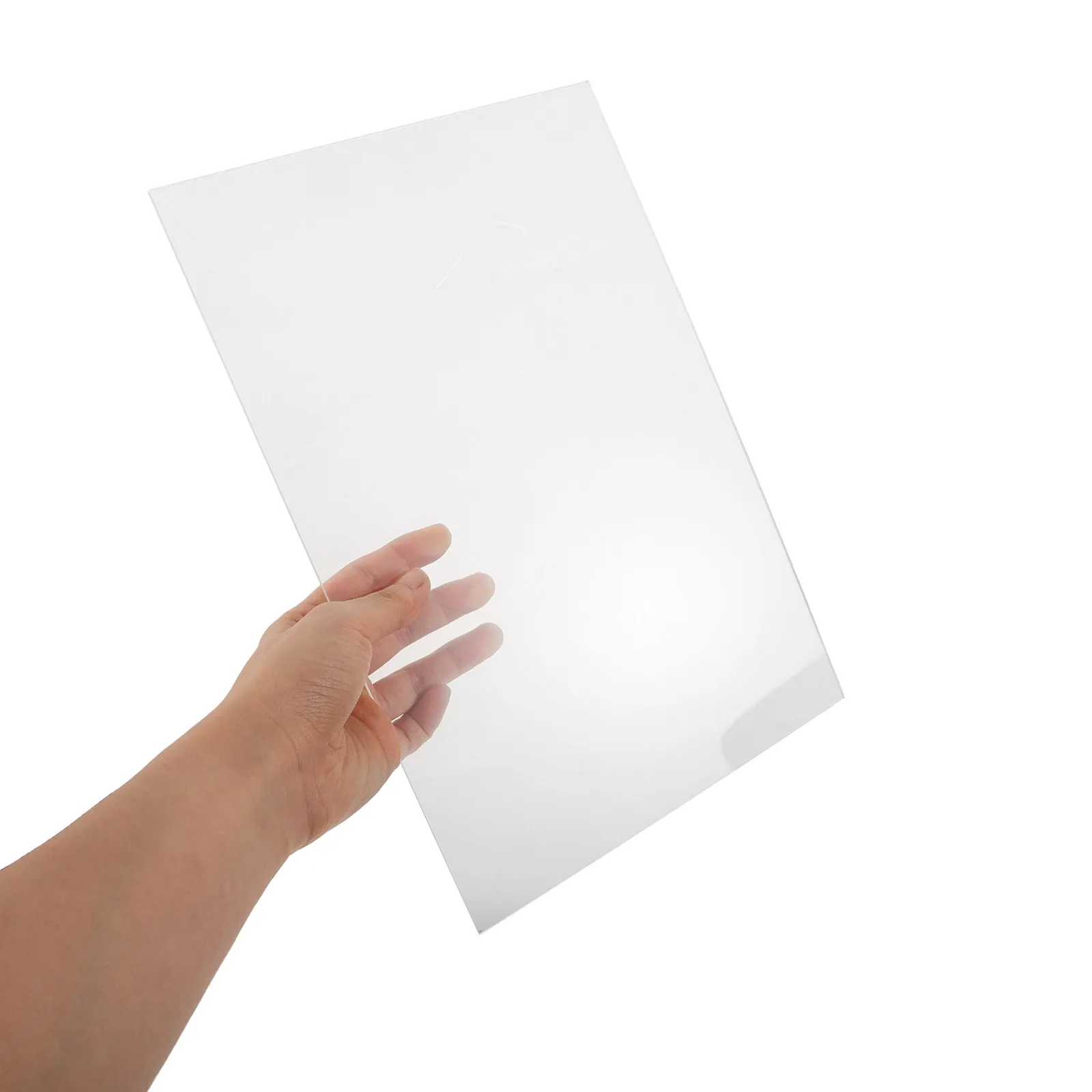 2Pcs Acrylic Board Clear Acrylic Sheet High Transparency Shatter Resistant for Picture Frame Glass Replacement DIY Craft