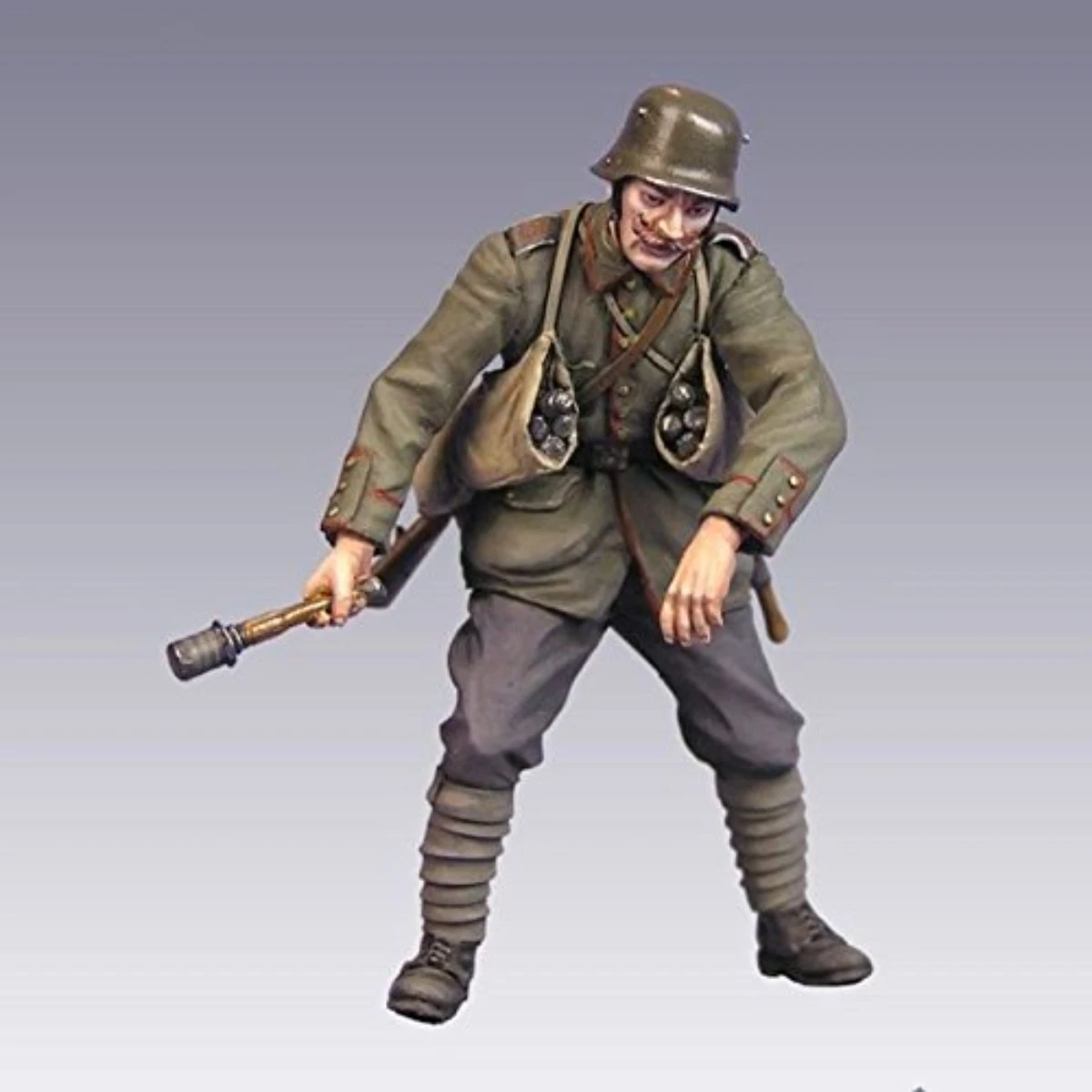 Kit de modèle non peint en résine, figurine 1/35, thème militaire, soldats allemands lancer des grenades non assemblées et non peintes GK, 1279R