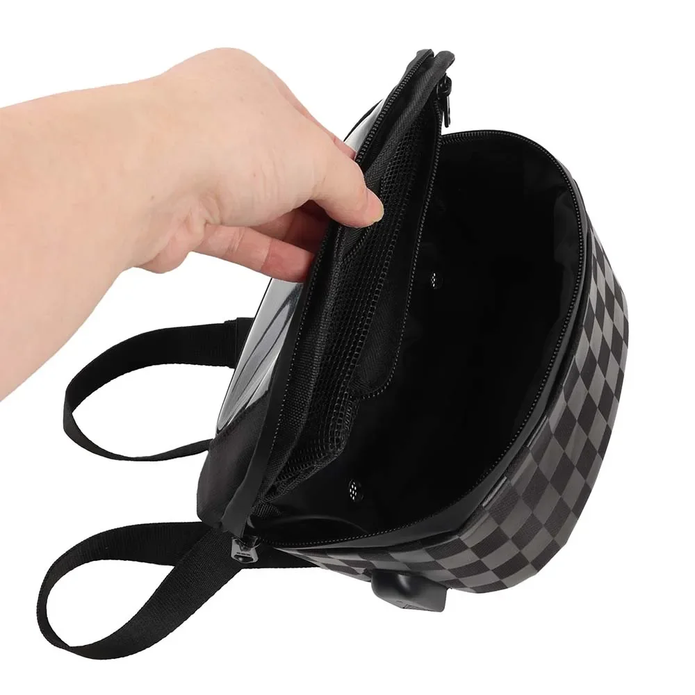 ل SYM MAXSYM 600 TL 508 500 TL508 TL500 اكسسوارات الهاتف مشحونة لاسلكيًا لتحديد المواقع والملاحة حقيبة أداة أكياس تخزين الأمتعة حقيبة #4