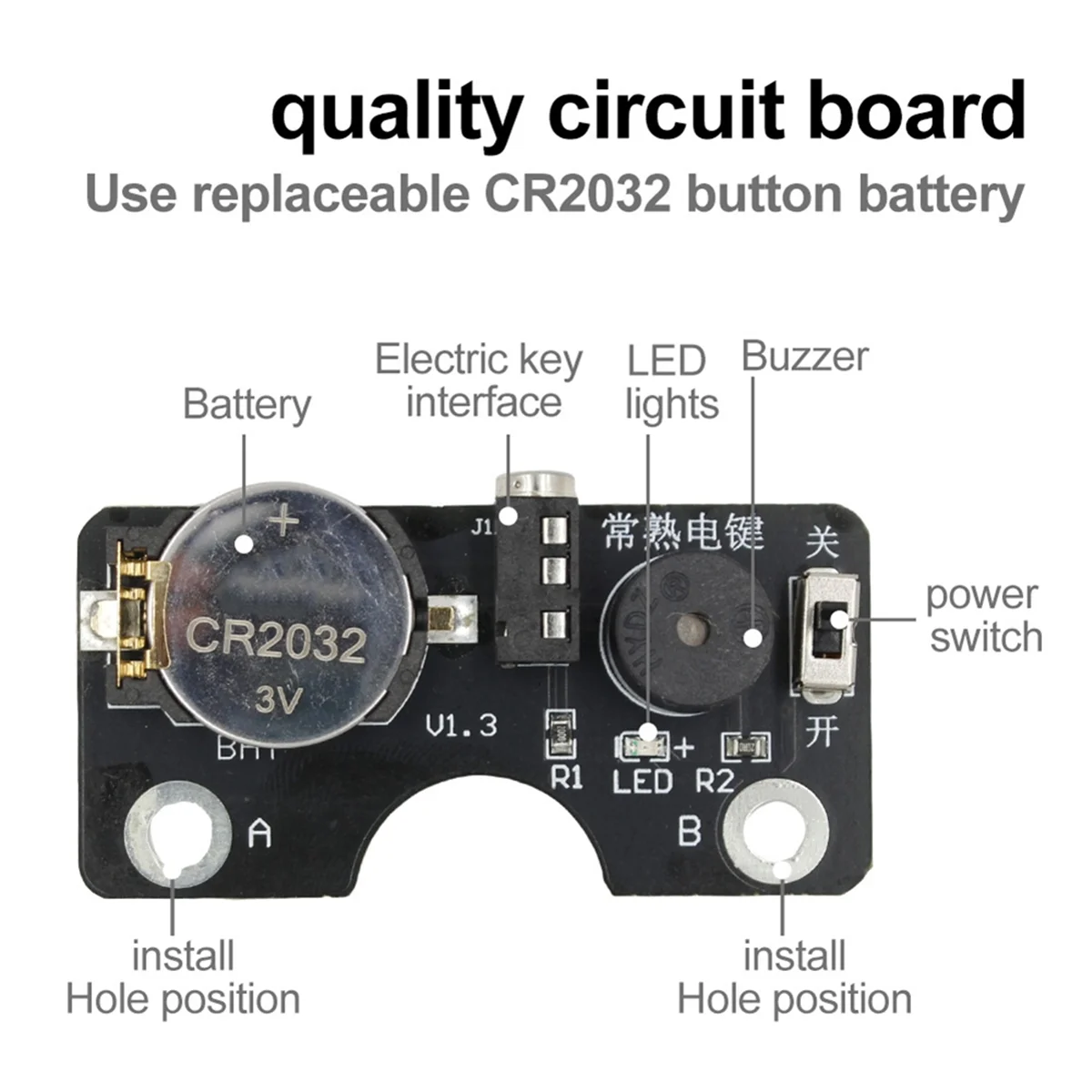 T35C 新型CWトレーナー ライト＆サウンド回路基板 Vバンドキーラーコネクタ付き CWトレーナー CWモールスキー練習用