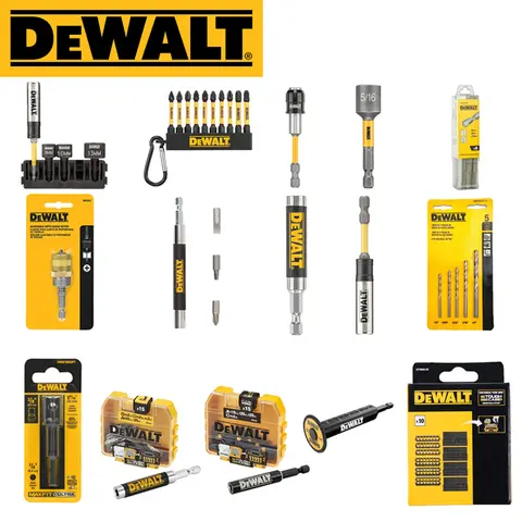 DEWALT 오리지널 도구 부품 컬렉션 드릴 비트 슬리브 드라이브 어댑터 컨버터, 녹 방지 내구성 전동 공구 액세서리