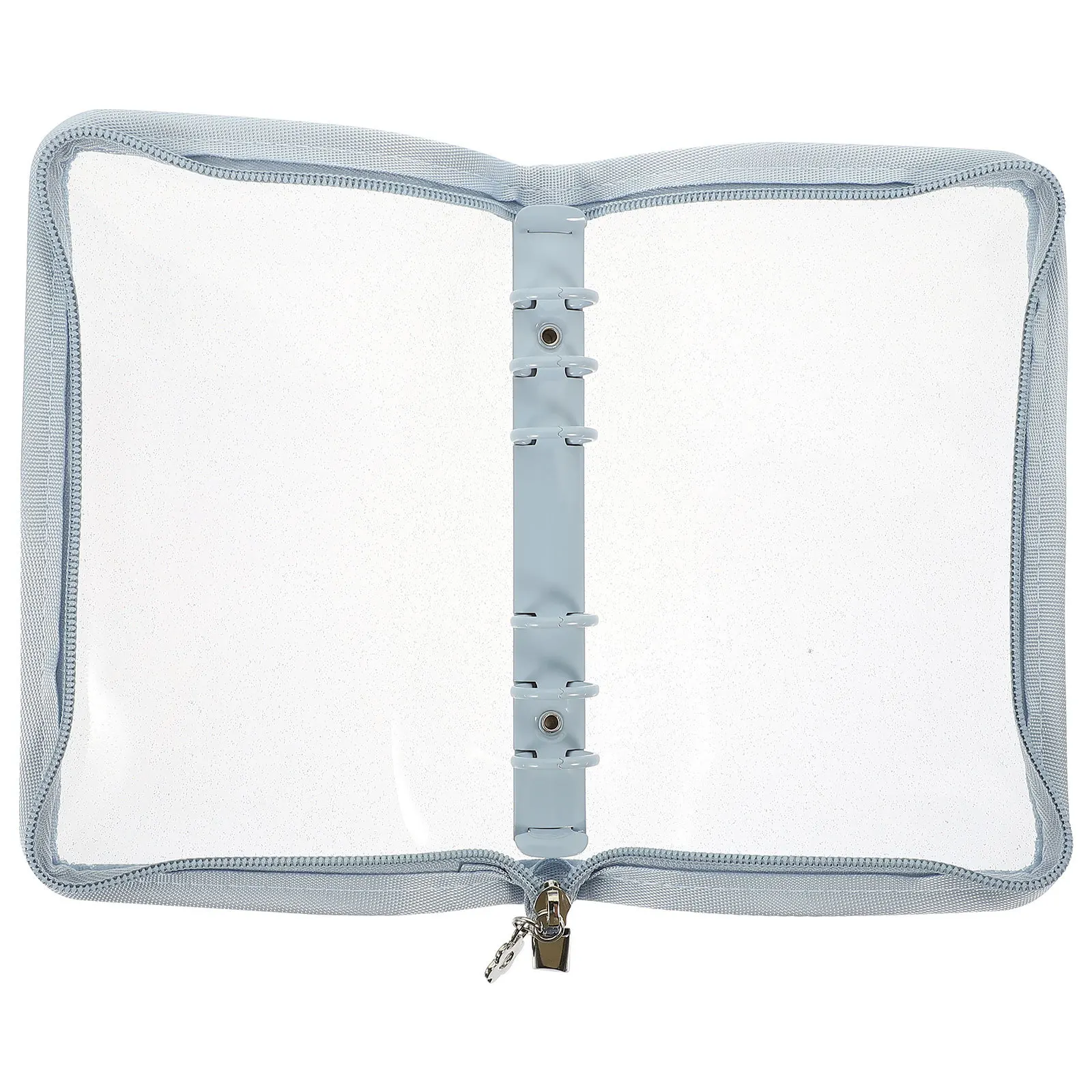 

Stylish 6-Rings Binder Notebook Shell Cover for Hand Ledger Journal Album Book PVC Protective Case Lightweight Strong Grip