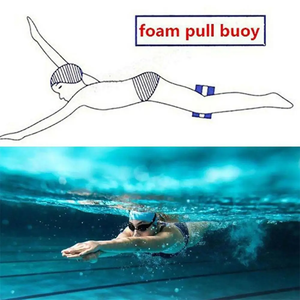 1PCS Swimming Corrective Training Leg Plate Swimming Pool Practice Training EVA Foam Pull Buoy Float Kickboard For Kids Adults