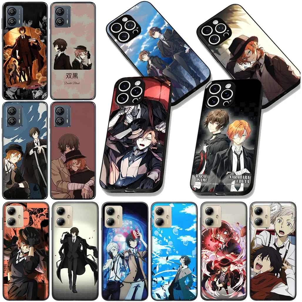 Phone Cover Bungou Cartoon Stray Dogs Camera Lens for Xiaomi Redmi Note 13 14 ProPlus A4 A3 Pro Plus 13C Pro+ Note13 Note14 Case