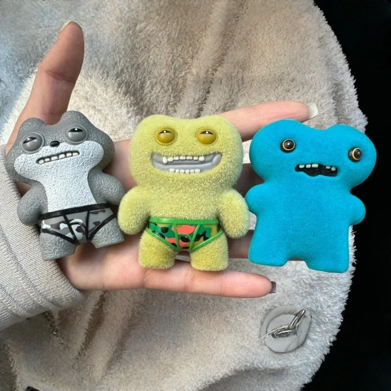 公式ファグラー醜いかわいいモンスターおもちゃ - 面白い歯アクションフィギュアユニークなギフトティーン大人ハロウィンクリスマスパーティーの装飾