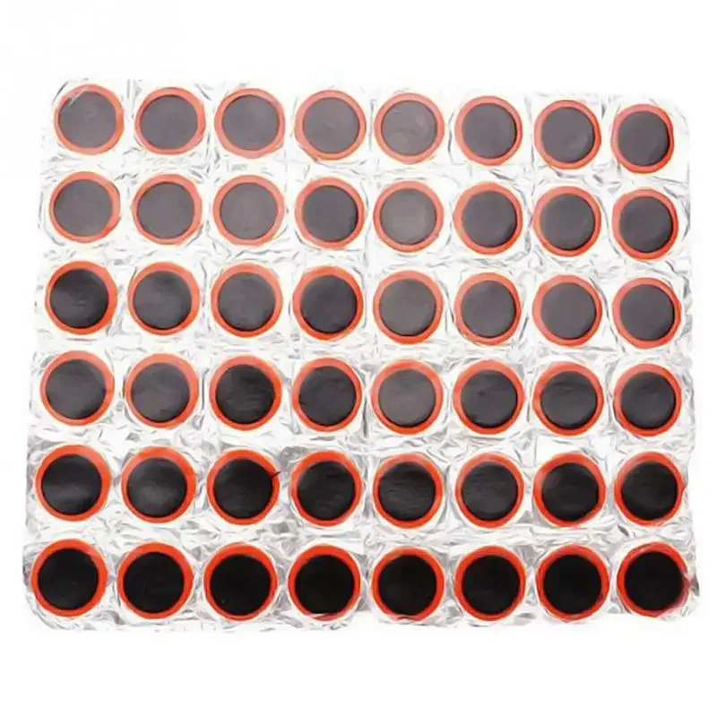 48/96-Piece Instant Bike Patch Kit - No Glue Required Self-Adhesive Rubber Patches for Bicycle & Cycle Inner Tubes