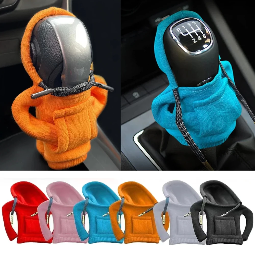 Hoodie Gear Shift Cover Sweatshirt Change Lever Cover For Mercedes Benz A-Class B-Class C-Class E-Class S-Class R-Class G-Class