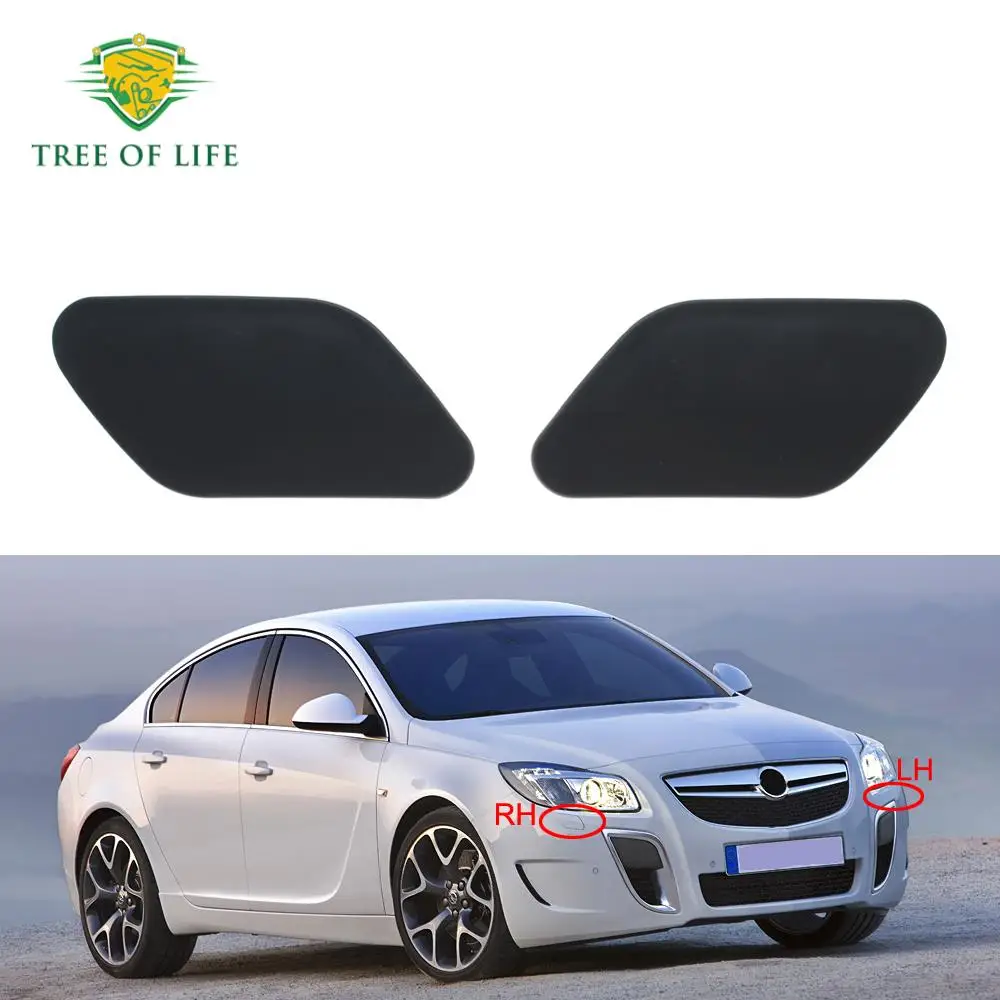 Front Bumper Headlight Lamp Washer Nozzle Water Spray Jet Cover Cap For Vauxhall Opel Insignia 2008 2009 2010 2011 2012 2013