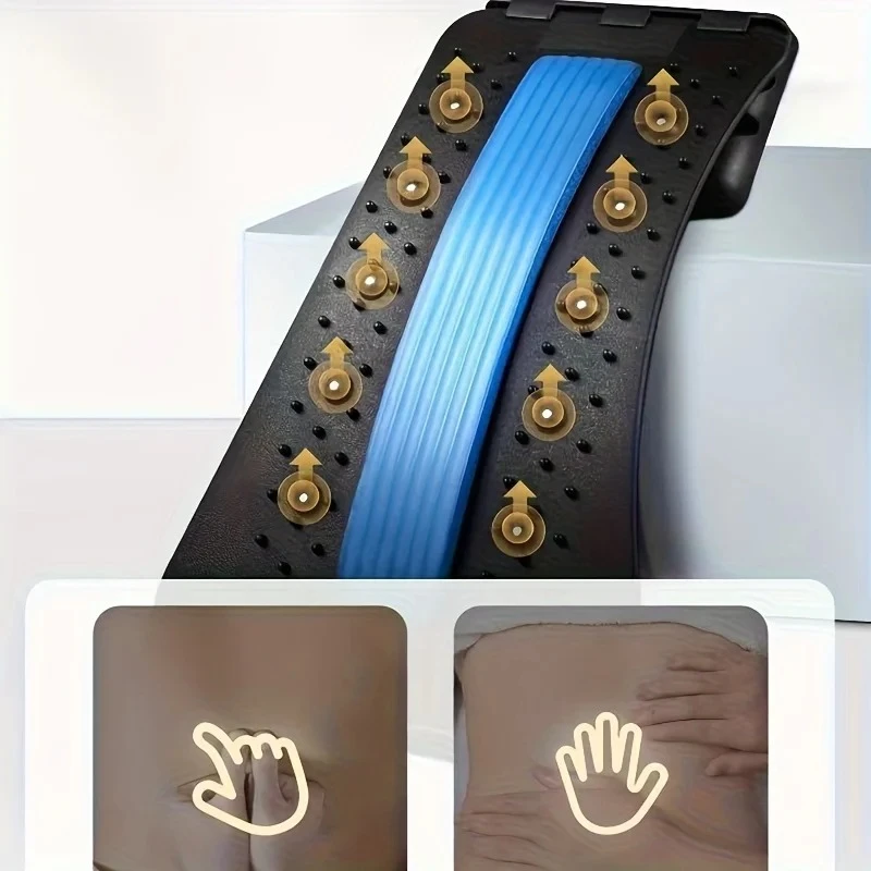 3-Level Back Stretcher Posture Corrector Lumbar Support Ergonomic For Office Car Home Gym Kyphosis Lordosis Fitness Equipment view 6