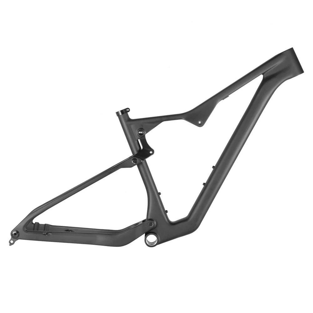Spcycle M861 29er Full Suspension Frame Travel 120mm Full Integrated Cable Dual Suspension Carbon MTB Frame