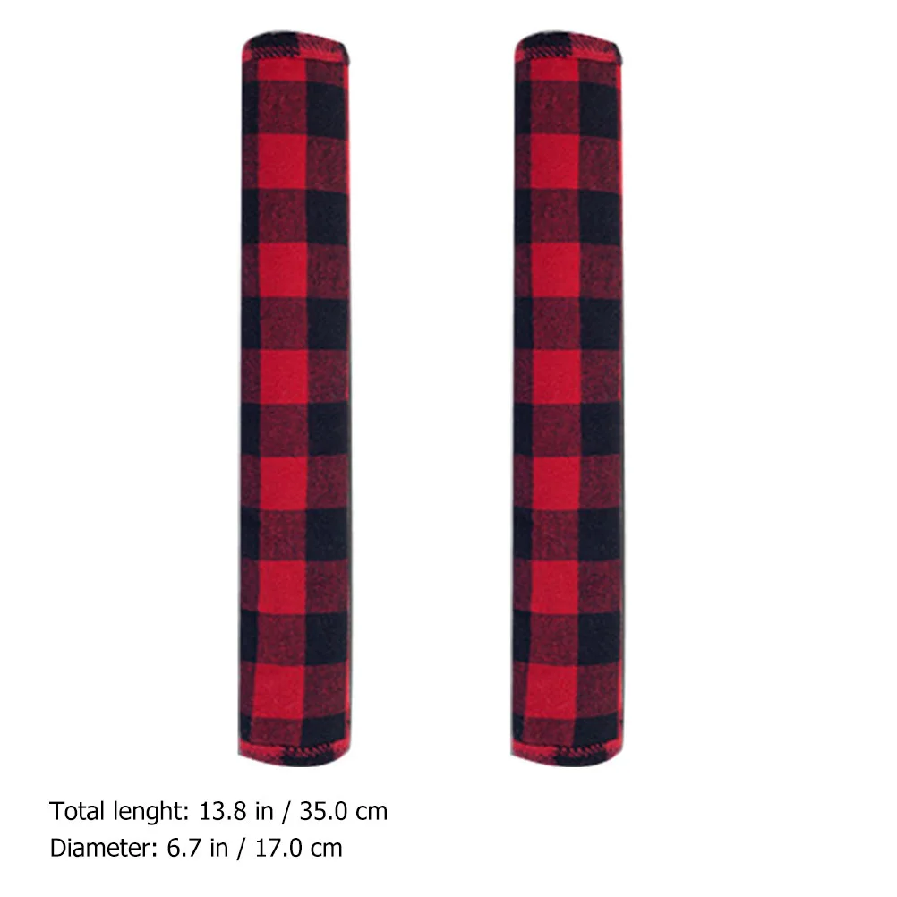 

3Pcs Refrigerator Door Handle Cover Easy Place Remove No Round Handles Christmas Protector Door Handle Covers