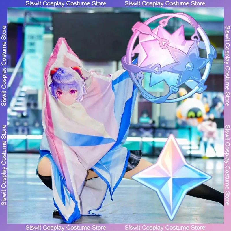 

Game Genshin Impact Primogem Cosplay Costume Full Body Funny Parody Suit Adult Kids Unisex Men Women Merchandise Accessories