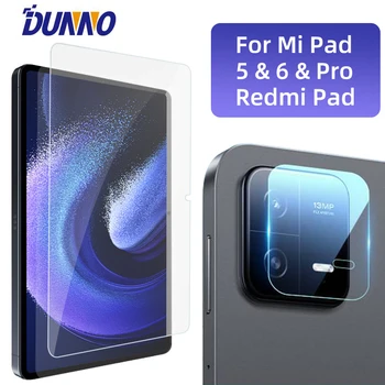 ل Xiaomi Pad 6 / 6Pro واقي شاشة من الزجاج المقسى لـ Mipad 5 11 بوصة Redmi Pad 10.6 بوصة SE 11in HD طبقة حماية للكمبيوتر اللوحي