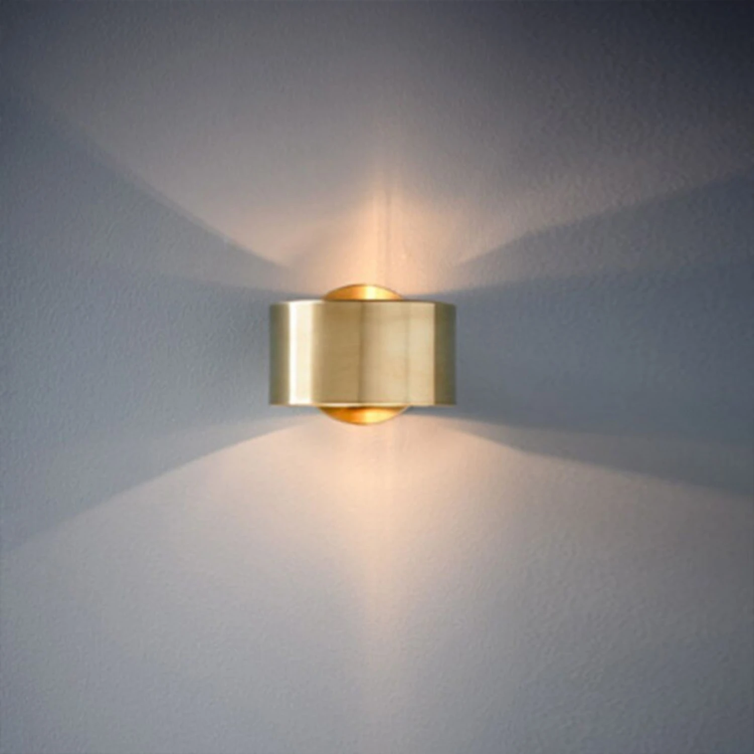 Elegante Nordic LED Wall Lamp, Decoração Interior Elegante, Impressionante